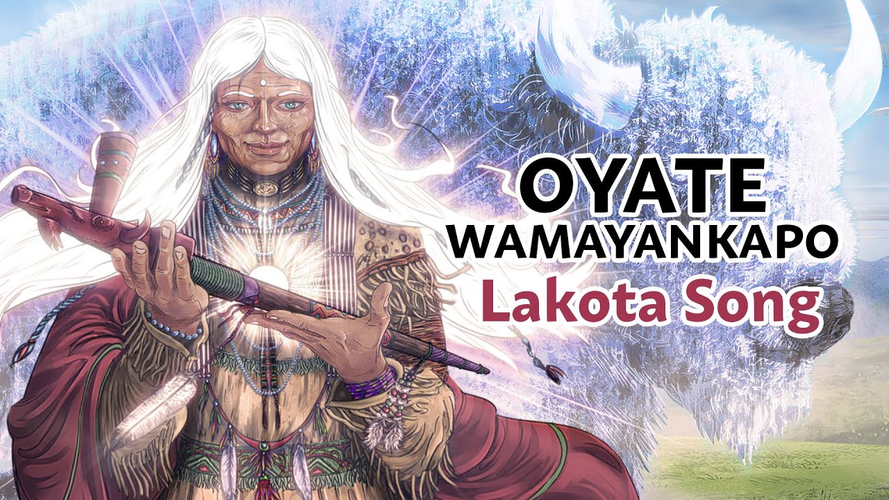Oyate Wamayankapo – Chant de la Femme Esprit Bisonne blanche/ Association Marche ta parole